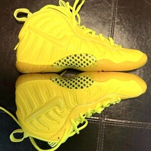 Foamposite Air Pro Premium LE BG Volt  644792-700 Youth 5 women’s 6.5